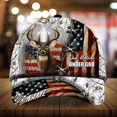 Maxcorners Premium Printed Deer Hunting Personalized 3D Hat