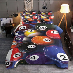Maxcorners Billiards Ball Bedding Set