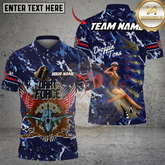 Maxcorners Darts Force Army Multicolor Customized Name, Team Name 3D Shirts