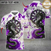 Maxcorners Darts Storm Dragon Dartboard Multicolor Customized Name Team Name 3D Shirts
