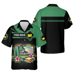 Maxcorners Augusta Golf Master Custom Men's Golf Polo Shirt, Funny Golf Shirt, Gift For Golf Lovers