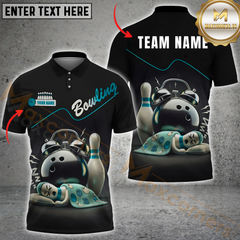 Maxcorners Bowling Ball Alarm Clock Multicolor Personalized 3D Shirt, Sleeping Pin & Wake-Up Ball Shirts