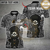 Maxcorners Billiards 8 Ball Graffiti By The Order Of Peaky B Personalized Name, Team Name Unisex Shirt (4 Colors)