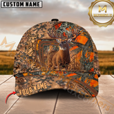 Maxcorners Classic Forest Deer Hunter Ver 2 Personalized Hat 3D Printed Multicolor | Brown