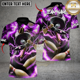 Maxcorners Venom Strike Edition Bowling Multicolor Customized Name, Team Name 3D Shirts