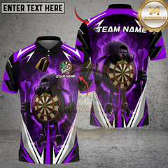 Maxcorners Darts Flaming Dartboard Champion Multioptions Personalized Name, Team Name Unisex 3D Shirts
