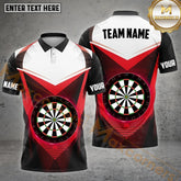 Maxcorners Dotted Pattern Light Dartboard Darts Multicolor Options Personalized Name, Team Name 3D Shirt (4 Colors)