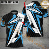 Maxcorners Flame Golf Ball Golf Texure Pattern Multicolor Options Personalized Name, Team Name 3D Shirt (6 Colors)