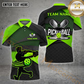 Maxcorners 3D Multicolor Pickleball Personalized Unisex Shirt 3 (4 colors)