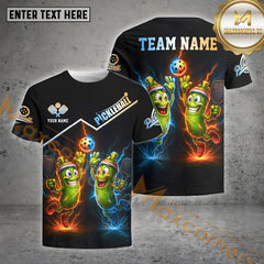 Maxcorners Pickleball Funny Jersey Customized Name, Team Name 3D Shirt