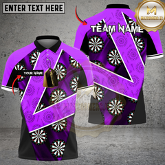 Maxcorners Darts Electric Velocity Multicolor Customized Name, Team Name 3D Shirts