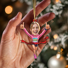 Maxcorners Running Lover, Home Decor, Christmas Ornament 2D Flat LM2111