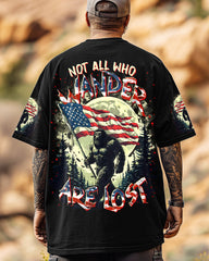 Maxcorners Not All Who Wander Are Lost Bigfoot All Over Print LM1601