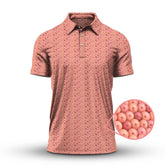 Maxcorners Breast Cancer Golf Shirt, Boobs Pattern Golf Shirt, Funny Golf Shirt For Golfer