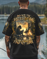 Maxcorners And Into The Forest I Go Bigfoot All Over Print LM1601