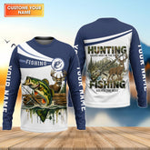 Maxcorners Hunting Solved Most of the Problems, Fishing Solves the Rest, Fishing & Hunting UPF Shirt