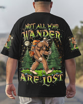 Maxcorners Not All Who Wander Are Lost Bigfoot All Over Print LM1601