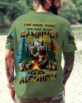 Maxcorners Alcohol Bear All Over Print LM2101