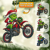 Maxcorners Christmas Rider, Home Decor, Christmas Ornament, Personalized Ornament 2D Flat LM2111