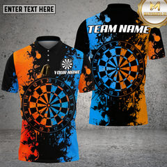 Maxcorners Dart Shirt Splash Board Style Multioptions Personalized Name, Team Name Unisex 3D Shirt (4 Colors)