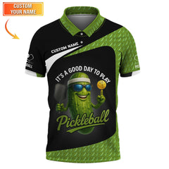 Maxcorners Custom Funny Men Pickleball Shirt - It's A Good Day To Play Pickleball Tee - Pickleball Club Shirt LM0509