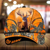 Max Corners Epic Art Deer Hunting Camo Pattern 3D Multicolor Personalized Cap