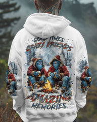 Maxcorners Good Times Crazy Friend Bigfoot All Over Print - Tltr2210242 LM2101