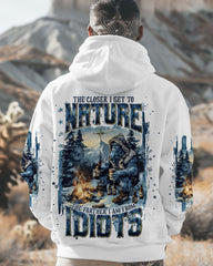 Maxcorners The Closer I Get To Nature Bigfoot All Over Print LM2101