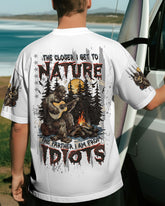 Maxcorners The Closer I Get To Nature Bigfoot All Over Print LM1601