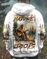 Maxcorners The Closer I Get To Nature Bigfoot Guitar All Over Print LM2101