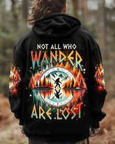 Maxcorners Not All Who Wander Are Lost Bigfoot Compass All Over Print LM1601