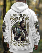 Maxcorners And Into The Forest I Go Bigfoot All Over Print LM1601