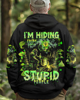 Maxcorners I'm Hiding From Stupid People Bigfoot All Over Print LM1601