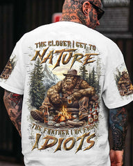 Maxcorners The Closer I Get To Nature Bigfoot All Over Print LM2101