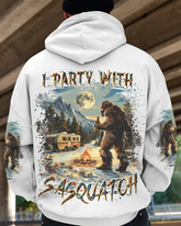 Maxcorners I Party With Sasquatch Bigfoot All Over Print LM2101