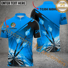 Maxcorners Classic Darts Jersey Multicolor Options Personalized Name, Team Name 3D Polo Shirt