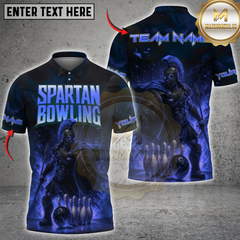 Maxcorners Bowling Spartan Inferno Multicolor Customized Name, Team Name 3D Shirts 1