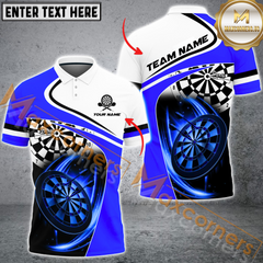 Maxcorners Darts Jersey Mutilcolor Options Personalized Name, Team Name 3D Polo Shirt