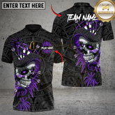 Maxcorners Aztec Skull Warrior Darts Multicolor Customized Name, Team Name 3D Shirts