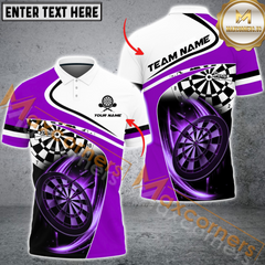 Maxcorners Darts Jersey Mutilcolor Options Personalized Name, Team Name 3D Polo Shirt