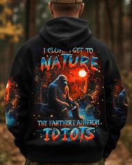 Maxcorners The Closer I Get To Nature Bigfoot Fishing All Over Print LM1601
