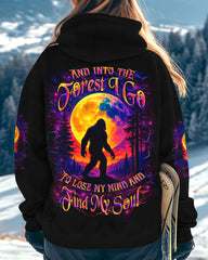 Maxcorners And Into The Forest I Go Bigfoot All Over Print LM1601