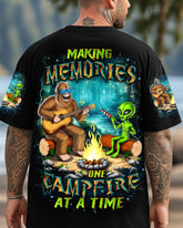 Maxcorners Making Memories One Campfire At A Time Bigfoot Alien All Over Print LM1601