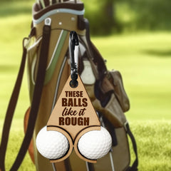 Maxcorners Funny Golf Ball Holder, Golf Christmas Gift, Funny Golf Accessories, Gift For Golf Lovers, Funny Gift For Him