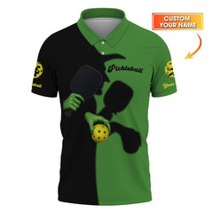 Maxcorners Pickleball Halloween Shirt, Funny Women's Pickleball Shirts, Custom Name Gift For Pickleball Lovers LM0509