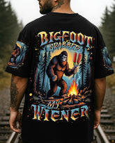 Maxcorners Bigfoot Grabbed My Wiener All Over Print LM1601