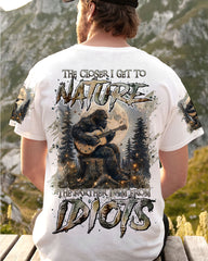 Maxcorners The Closer I Get To Nature Bigfoot Guitar All Over Print LM2101