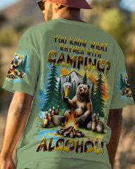 Maxcorners Alcohol Bear All Over Print LM2101