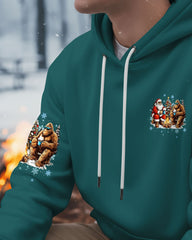 Maxcorners Making Memories One Campfire At A Time Bigfoot Christmas All Over Print - Tltw1711251 LM1601