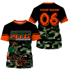Maxcorners Camo MTB Cycling Customize Name 3D Shirts